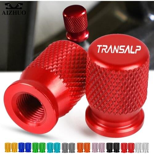 Motorcycle CNC FOR HONDA TRANSALP XLV 600 650 700 600VH 600VK VL 600VT 600VP Accessories Transalp Tire Valve Air Port Cover Caps