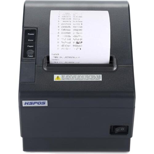 New High Quality 80mm Thermal Receipt Bill Printers Kitchen Restaurant POS Printer With Automatic Cutter