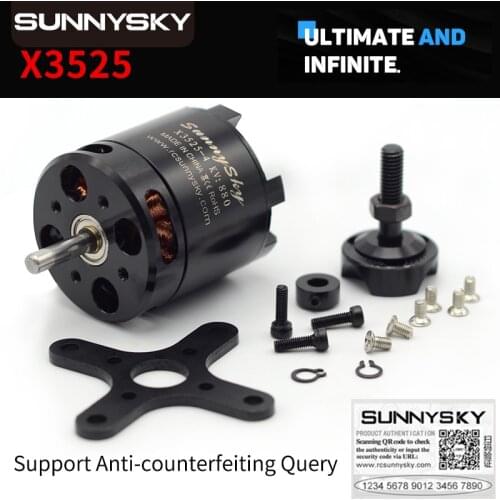 Original SUNNYSKY X3525 520KV/720KV/880KV Brushless Motor for Fixed - Wing 3D RC Drone Helicopter Airplane Parts Accessories