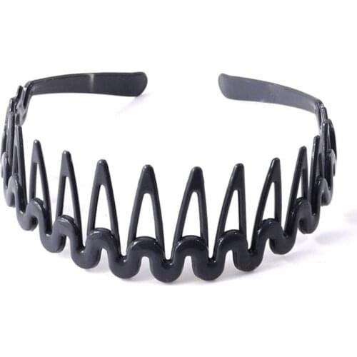 Classic Hairbands Non-slip Bezel Black Simple Hair Hoop Headband for Women Hair Band Hair Accessories 2020