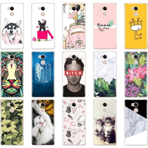 Silicone phone Case For Xiaomi Redmi 4 pro Case Cover Silicon phone Cover For Redmi 4 prime Cases Donald Duck