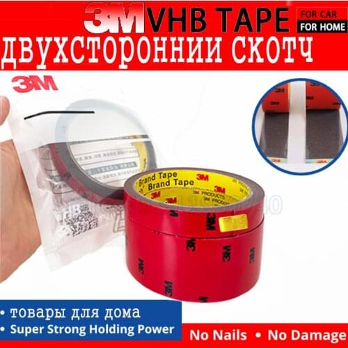 3M SUPER STRONG DOUBLE SIDED TAPE / Bike Bicycle Car Vehicele tape / WATERPROOF/ OUTDOOR / HEAVY DUTY / Self Adhesive foam tape