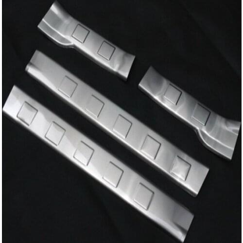 For Nissan X-Trail X trail T31 2008 2009 2010 2011 2012 2013 Stainless Steel Inner Door Sill Plate Trim 4pcs
