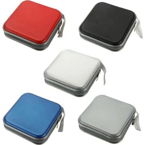 High Quality N7MA Wallet Holder Box for C D DVD 40 Dics Media Storage Cover Portable Carry Sleeve