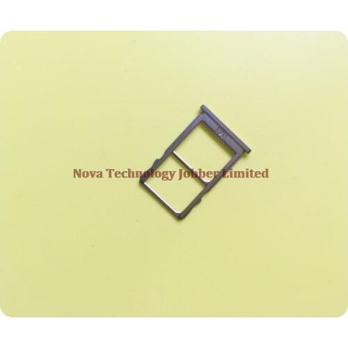 Wyieno 10Pcs/Lot Pro7Plus SIM Card Tray Holder Slot Repair Parts For Meizu Pro 7 Plus SD Tray Adapter Socket + Tracking