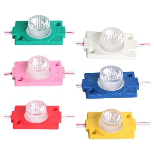 1.5W smd 3030 1 led module light box led modules with lens 180 degree injection High brightness Side lighting