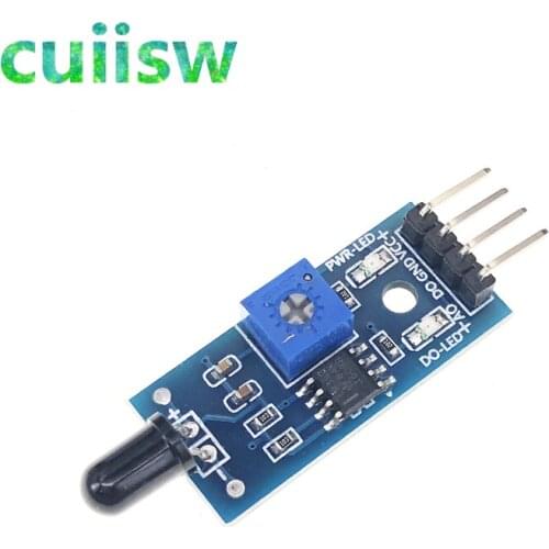 10pcs Flare the flame sensor infrared receiver module ignition source detection module module detection