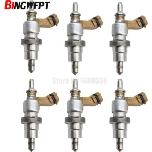 100% original 6pcs/lot Fuel Injectors nozzle for Lexus IS for Toyota RAV4 Avensis 23710-26011 23710-26010 23710-26012 2371026011