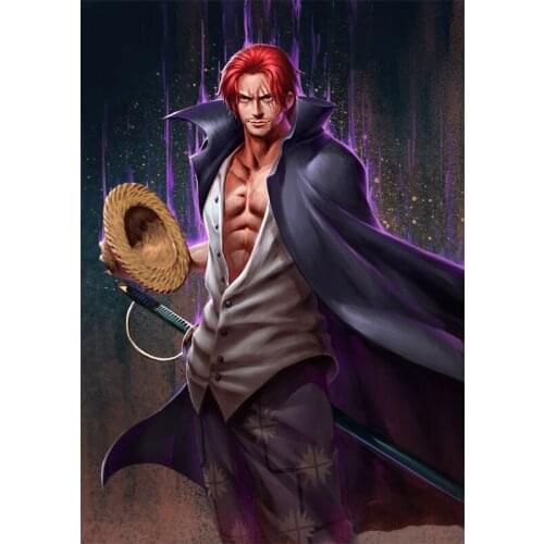 5D DIY square/round Diamond painting One Piece Shanks Cross Stitch Diamond Embroidery Pattern Rhinestone home decor J2905