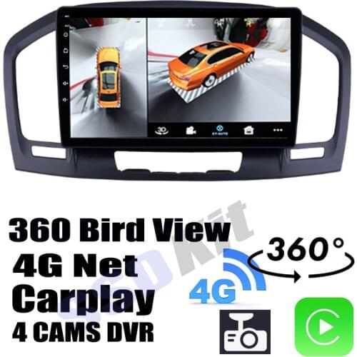 For Buick Regal For Opel Insignia 2008~2013 Car Audio Navigation GPS Carplay DVR 360 Birdview Around 4G Android System