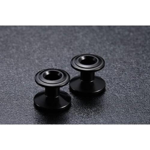 Free Shipping 2pcs 13-12mm Aluminium alloy Dual Guide roller for Tamiya mini 4WD RC Car model #94945