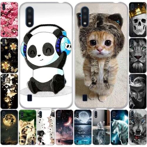 Case for Samsung Galaxy A01 Case Soft Silicon Back Cover for Samsung Galaxy A01 Galaxy A01 A 01 A015 5.7inch Coque Bumper Cute