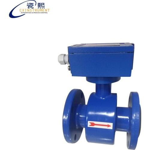 DN100 Gas turbine flow meter without display 4-20mA output,natural gas flow meter,flange connection