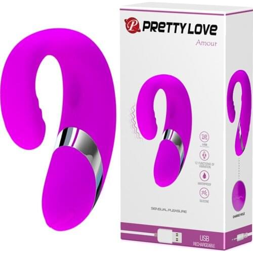 New 12 Mode G Spot U Silicone Vibrator for Women Clitoris Masturbation Massager USB Rechargeable Dildo Vibrating Sex Shop Toys