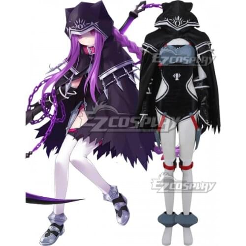 Fate Grand Order Lancer Medusa Jumpsuit Full Set Outfit Halloween Jumpsuit for Women Adults Cosplay Costume E001