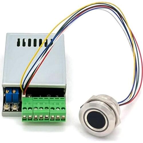 K220+R503 DC10-24V Two Relay Output With Administrator/User Fingerprint Access Control Board 0.5-60S-Normally Open Relay