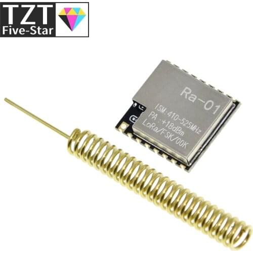 TZT Ra-01 LoRa SX1278 433Mhz Wireless Spread Spectrum Transmission Module Most Distant 10KM For arduino