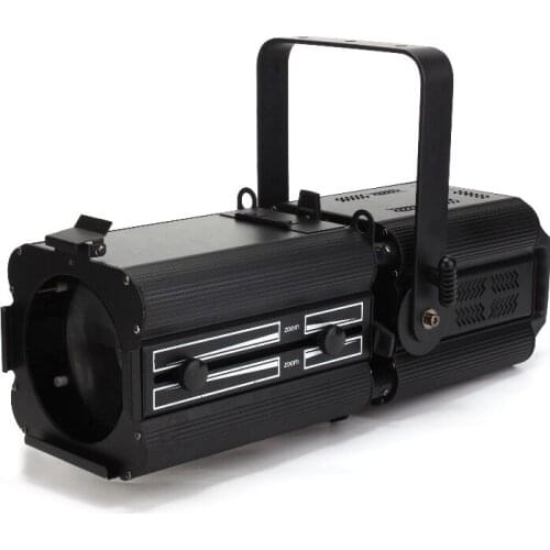 Wholesale 200w warm white 3200-3500k led theatre studio light 15-50degree zoom dmx 512 ellipsoidal profile spot gobo projector