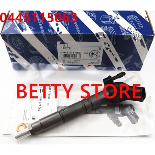 Original New Common Rail Piezo injectors 0445115063 for diesel injector 0445115064,0445115072