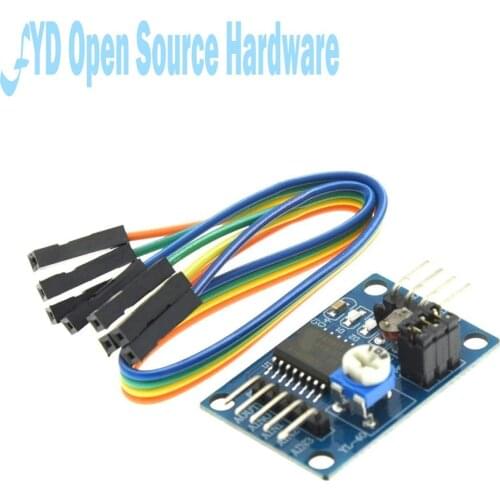 1pcs PCF8591 AD / DA Conversion of Digital Converter Module Temperature Illumination