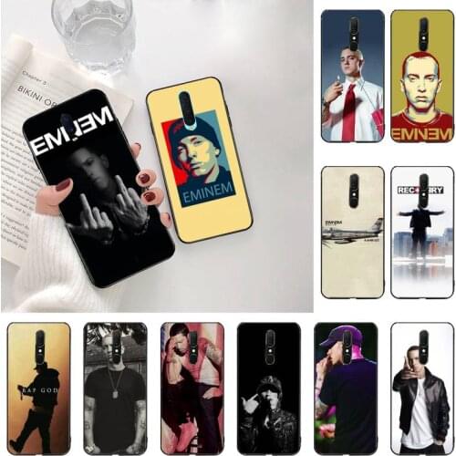 Q12 Eminem Bling Cute Phone Case For Oppo A5 A9 2020 A5S Reno2 z Renoace 3pro Realme5Pro