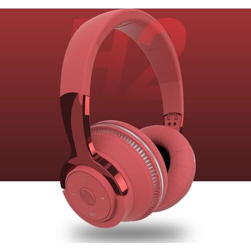9D HIFI Stereo Foldable Wireless Headphones LED Color Lights Bluetooth Headset Support SD Card For tablet Xiaomi Iphone Sumsamg