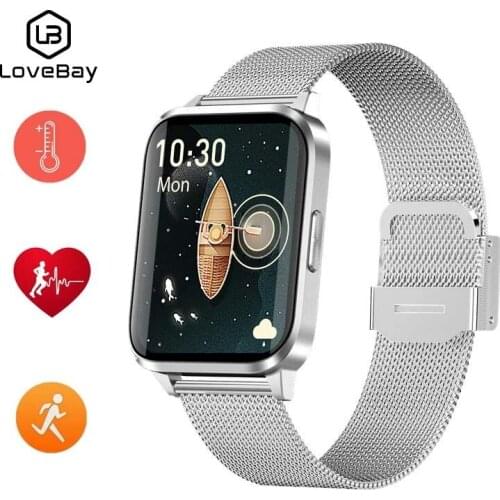 LOVEBAY Smart Watch Women X38 Smartwatch men 2021 Fitness Tracker Sports Bracelet for Huawei IOS Android phone PK Smart Band 6