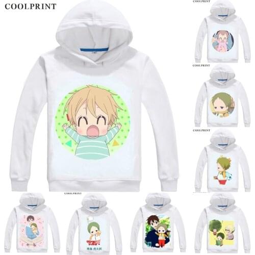 COOLPRINT School Babysitters Hoodies Hooded Hoodie Gakuen Babysitters Orphan Kotaro KASHIMA Ryuichi KASHIMA Cosplay Sweatshirts