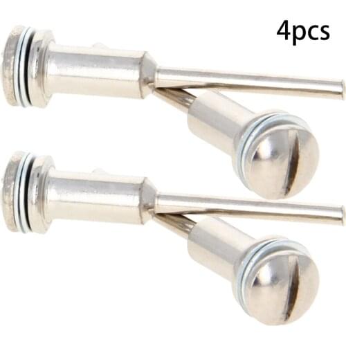 Utoolmart Hot Durable 2pcs/4pcs Electric Grinding Saw Blade 3.175Connecting Rod High Speed Steel(HSS) Power Tools High Quality