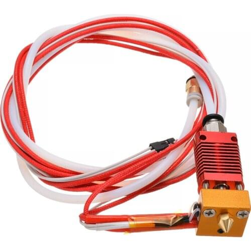 3d Printer Parts Metal J-Head Hot End Extruder Set 12/24V W/ Black Silicone Sleeve For Ender - 3 cr10 Replacement Accessories