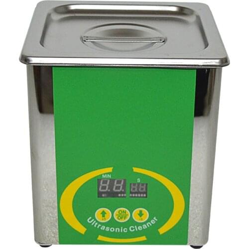 1PC BG-01H Stainless Steel Ultrasonic Cleaning Machine 80W Hardware Ultrasonic Cleaner 304 Stainless Steel (NSF Certification)