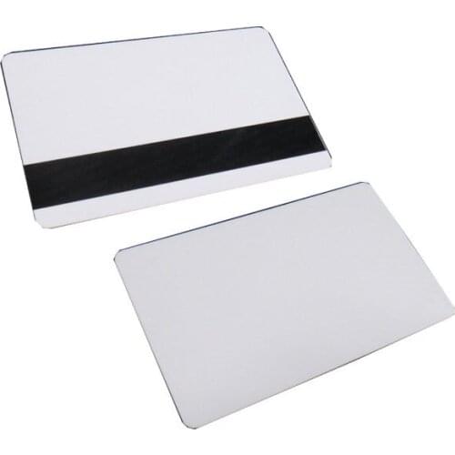 10pcs/set Mag Strip Inkjet PVC Blank ID Cards For HiCo Matte Epson Canon Magnetic standard credit card size