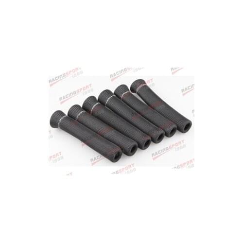 8PCS 1'' Spark Plug Wire Boots Heat Shield Protector Sleeve 1200