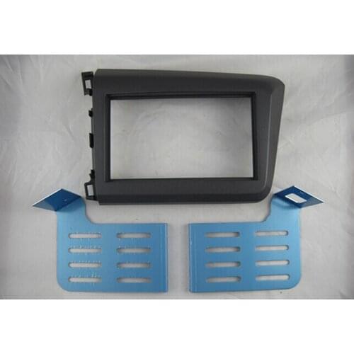 Car Fascias Stereo Radio Panel Audio Navigation Frame Dash Kit For Civic Sedan 2011 2012 2013