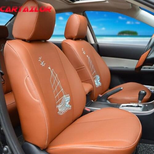 CARTAILOR car seat cover for kia borrego seat covers & supports decorative seats cushion protector full set interior accessories
