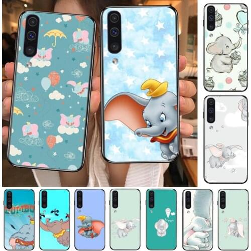 Disney Flying Elephant Dumbo Phone cover hull For SamSung Galaxy S 8 9 10 20 S21 S30 Plus Edge E S20 fe 5G Lite Ultra black sof