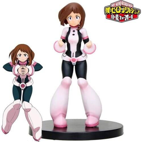 16cm My Hero Academia Boku No Hero Academia Ochaco Uraraka Action Figure PVC Collection Model Toys Figurine Dolls Gift