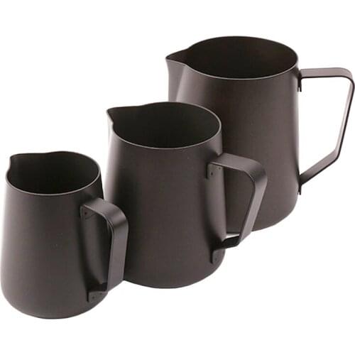 Espresso Coffee Pitcher Barista Craft Coffee Latte Milk Frothing Jug Stainless Steel Mug 350ML