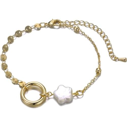 LOVE GREEN LIVE GREEN Golden Bracelets