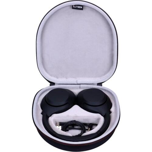 LTGEM Waterproof EVA Hard Case for Sony WH-XB900N Wireless Noise Canceling Extra Bass Headphones