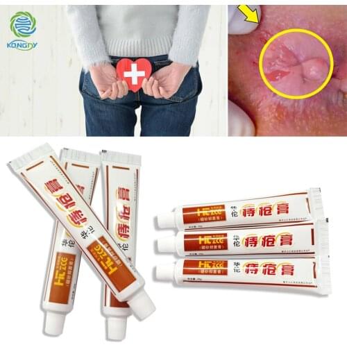 15 Pcs Hemorrhoids Ointment Chinese HuaTuo Herbal Hemorrhoids Cream External Hemorrhoids,Anal Fissure,Mixed Hemorrhoids