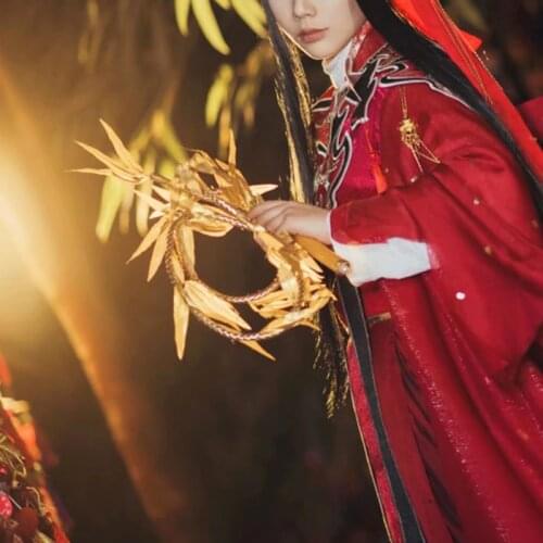 Eraspooky Handmade Chinese Novel Erha and his white shizun cat Cosplay Props Chu wanning Weapon Whip Tian wen Costume Accessory