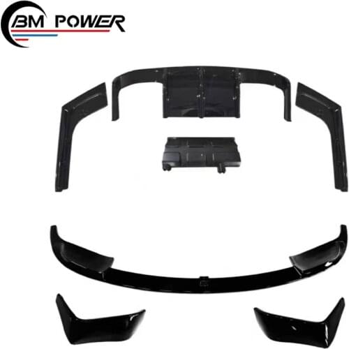 Pp Material Car Body Set For 3 Series F30 M3 Car Accessories Splitter Front Rear Bumper Lip Spoiler Diffuser Shovel