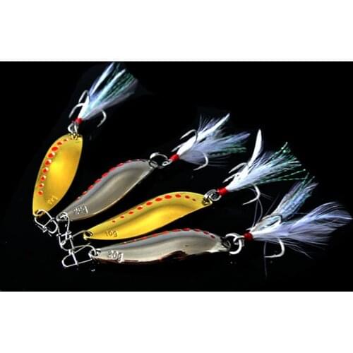 News Spoon Jig Leech Metal 5/7.5/10/15/20/25g Blade Lure Sinking Vibration Baits Artificial Vibe for Bass Pike Perch Fishing