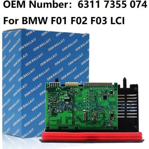 NEW OEM For BMW 7 Series F01 F02 F03 XENON LED Module Ballast Headlight Control 63117355074
