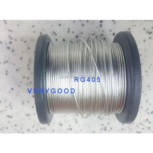 RG405 RF Coaxial cable Semi-Flexible Wires Antenna RG405 .086 '' Cable 10m 30ft