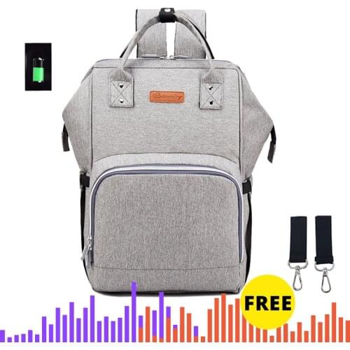 ANKOMMLING Large Diaper Bags Mummy Maternity Nappy Changing Bag Large Baby Travel Backpack Nursing Bag Drop Shipping