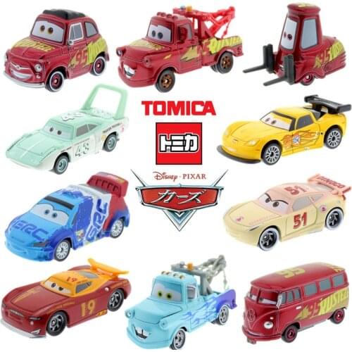 TAKARA TOMY TOMICA Alloy Model Cars Toys Disney Racing Story Die McQueen Sally Gifts For Children