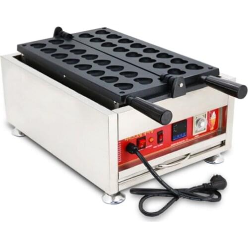Heart waffle machine 16 holes heart shaped digital waffle Maker machine egg waffle maker with CE/Heart Mini Cake Snack Machine