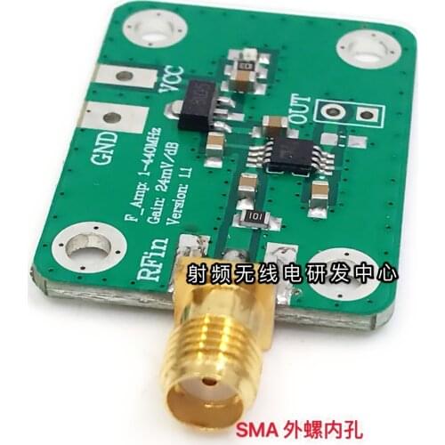 High speed high frequency radio frequency logarithmic detector power meter AD8310